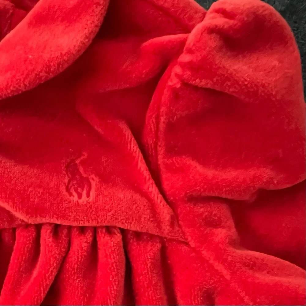 Ralph Lauren Velour A-Line Dress & Bloomers 2-Piece Set, Baby Size 9M
